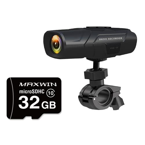 Amazon.co.jp: MAXWIN マックスウィン BDVR-A001+SD-A32G 前後2カメラ